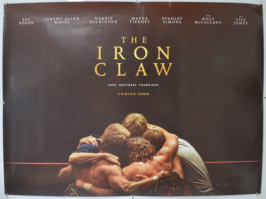 The Iron Claw (Teaser / Advance Version) Original Quad Poster - Film Poster - Movie Poster 