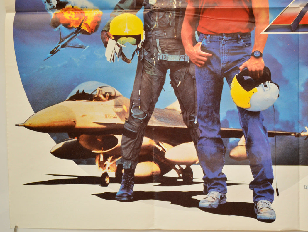 IRON EAGLE (Bottom Left) Cinema Quad Movie Poster 