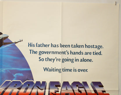 IRON EAGLE (Top Right) Cinema Quad Movie Poster 