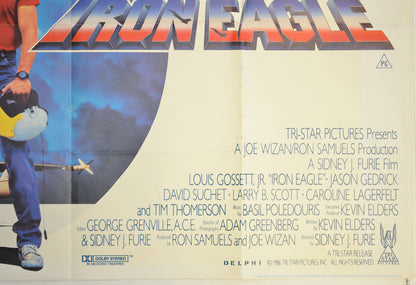 IRON EAGLE (Bottom Right) Cinema Quad Movie Poster 