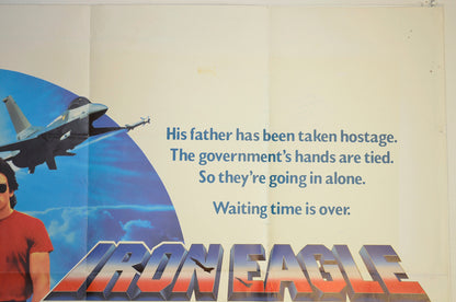 IRON EAGLE (Top Right) Cinema Quad Movie Poster 