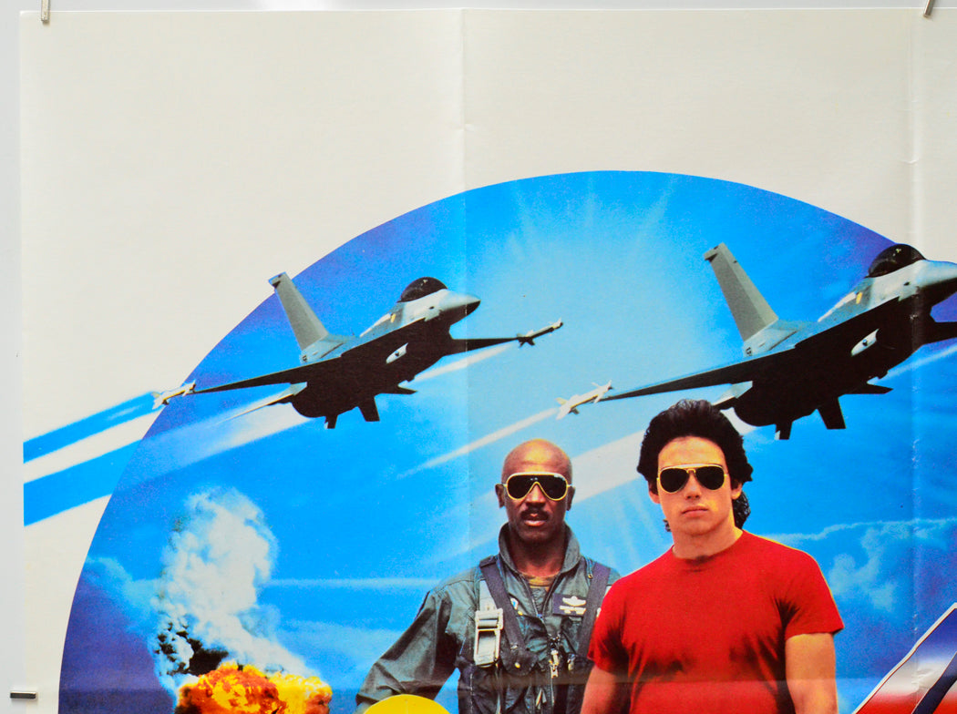 Iron Eagle (Top Left) Cinema Quad Movie Poster 