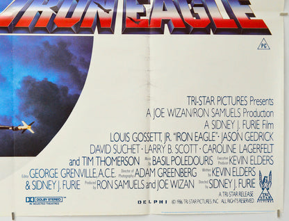 Iron Eagle (Bottom Right) Cinema Quad Movie Poster 