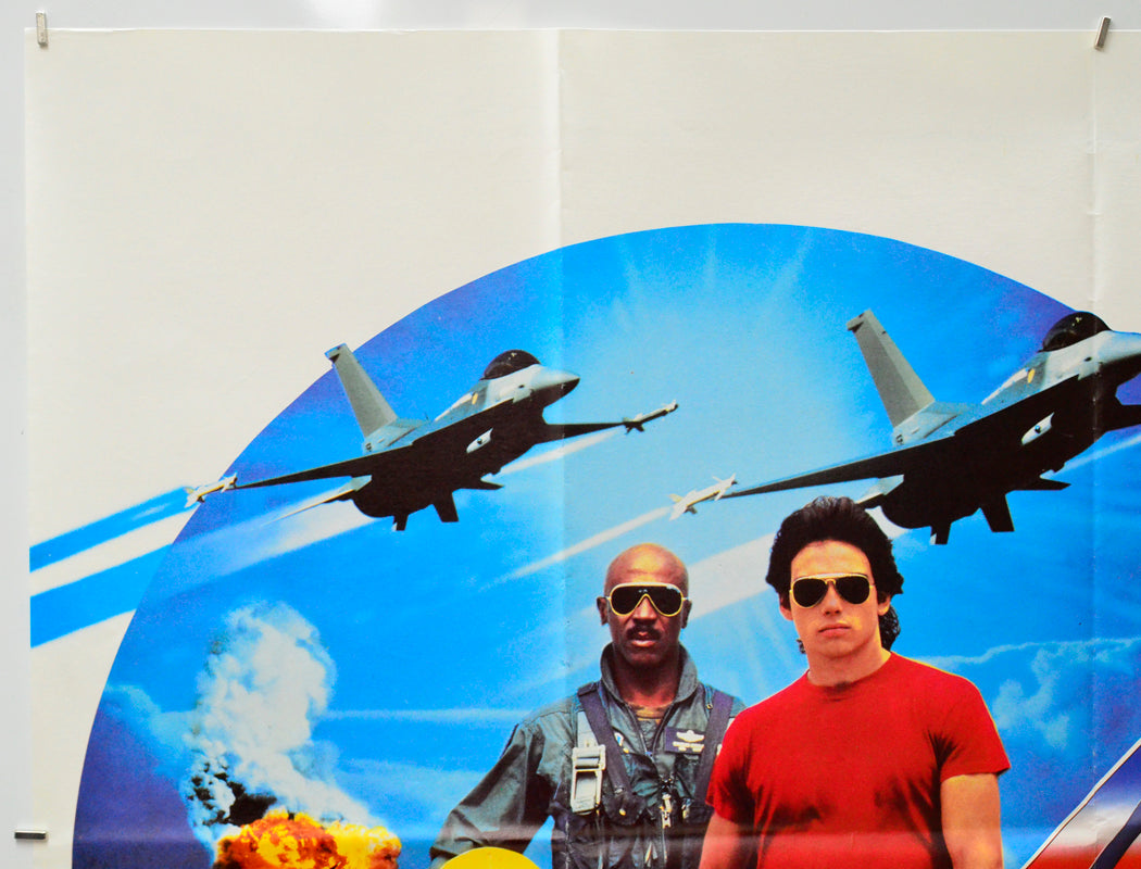 Iron Eagle (Top Left) Cinema Quad Movie Poster 