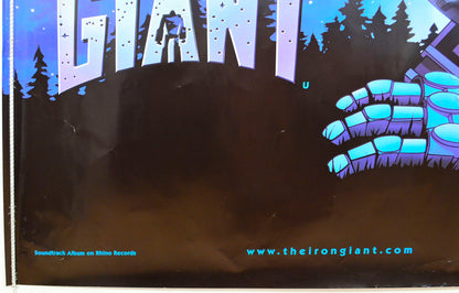 THE IRON GIANT (Bottom Left) Cinema Quad Movie Poster 