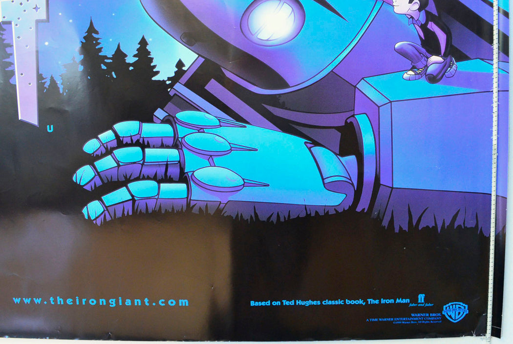 THE IRON GIANT (Bottom Right) Cinema Quad Movie Poster 