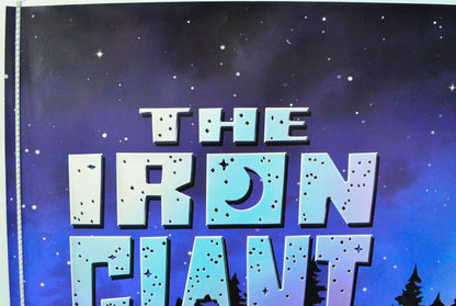 THE IRON GIANT (Top Left) Cinema Quad Movie Poster 