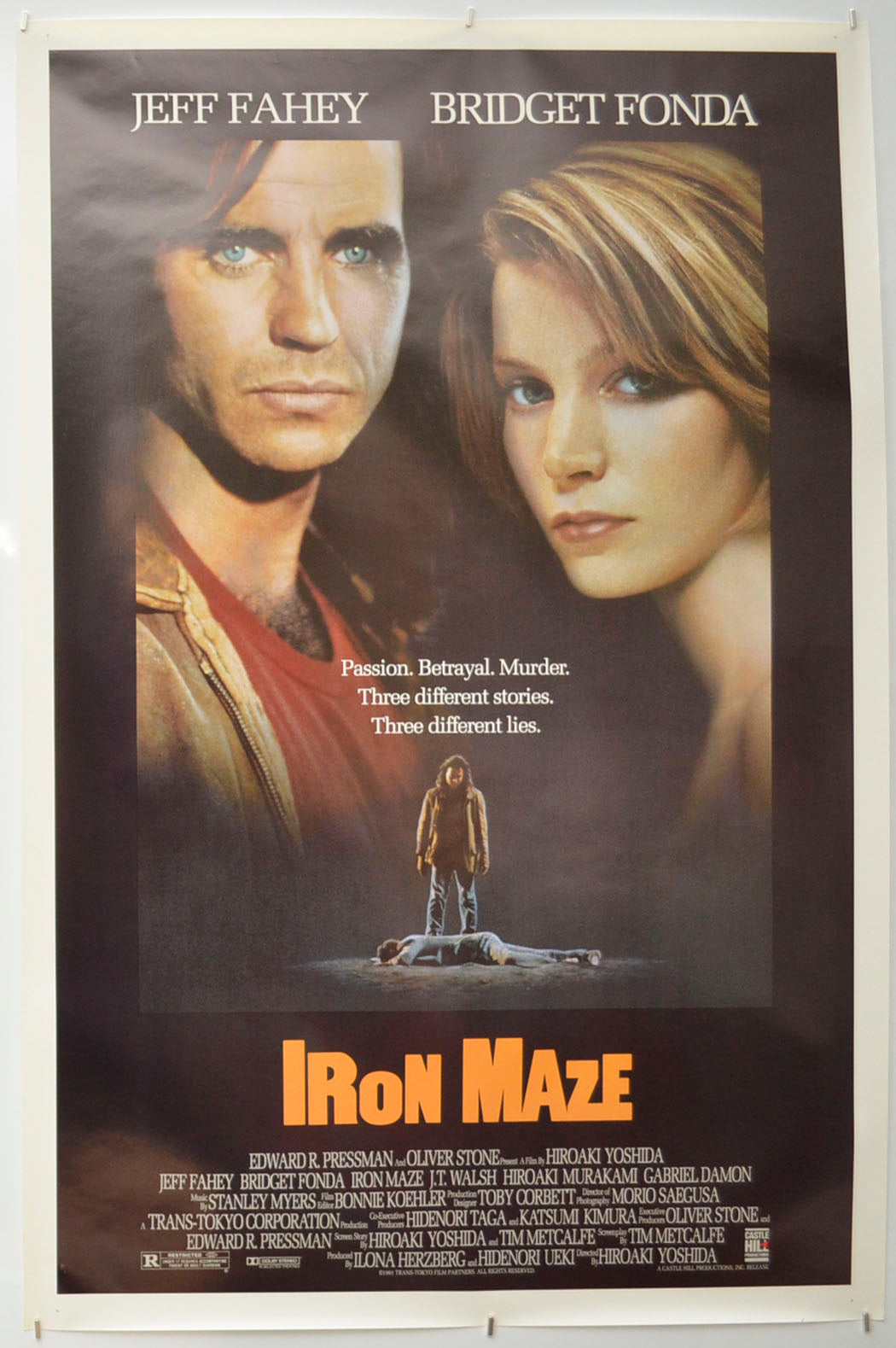 Iron Maze Original One Sheet Poster - Film Poster - Movie Poster