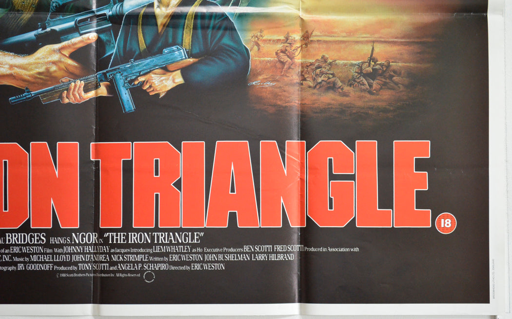 THE IRON TRIANGLE (Bottom Right) Cinema Quad Movie Poster 