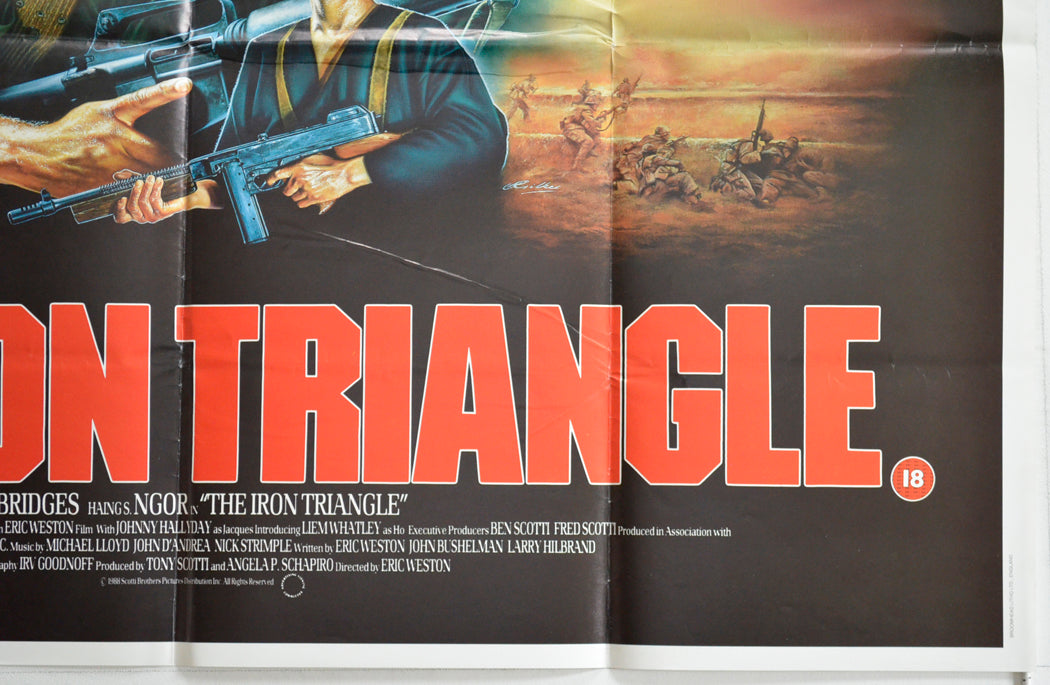 THE IRON TRIANGLE (Bottom Right) Cinema Quad Movie Poster 