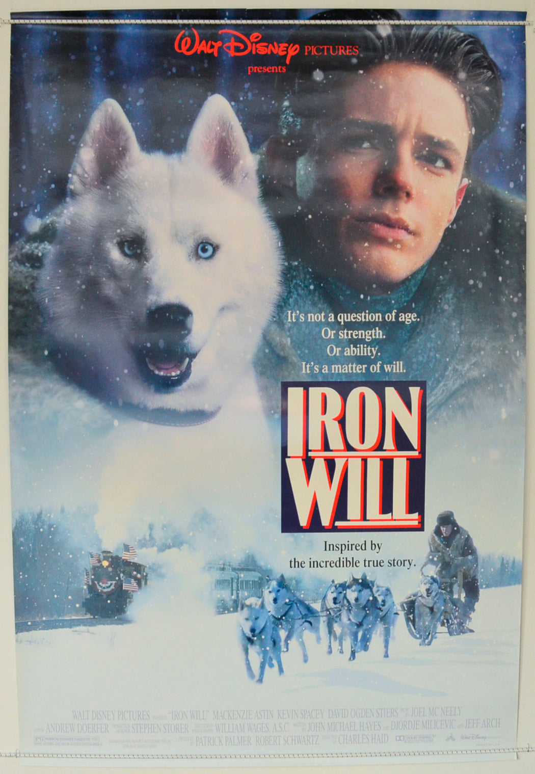 Iron Will  Original One Sheet Poster - Film Poster - Movie Poster 