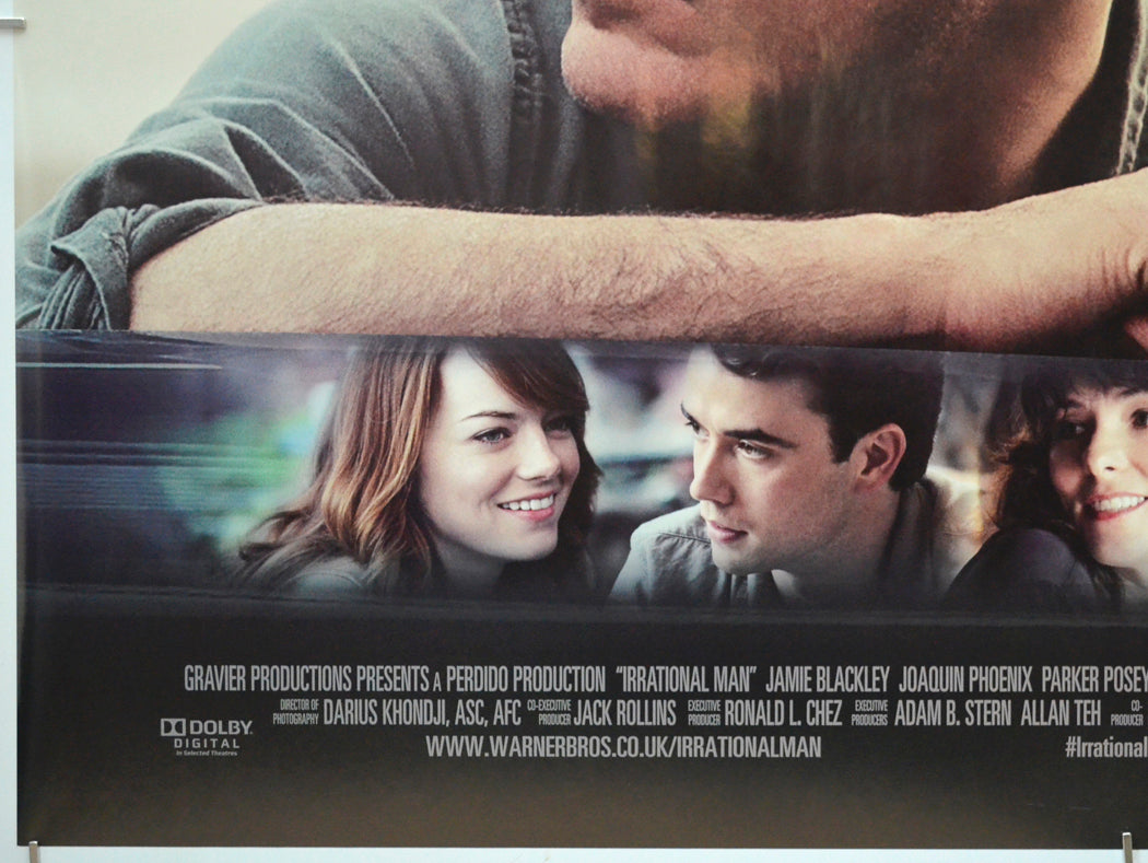 IRRATIONAL MAN (Bottom Left) Cinema Quad Movie Poster 