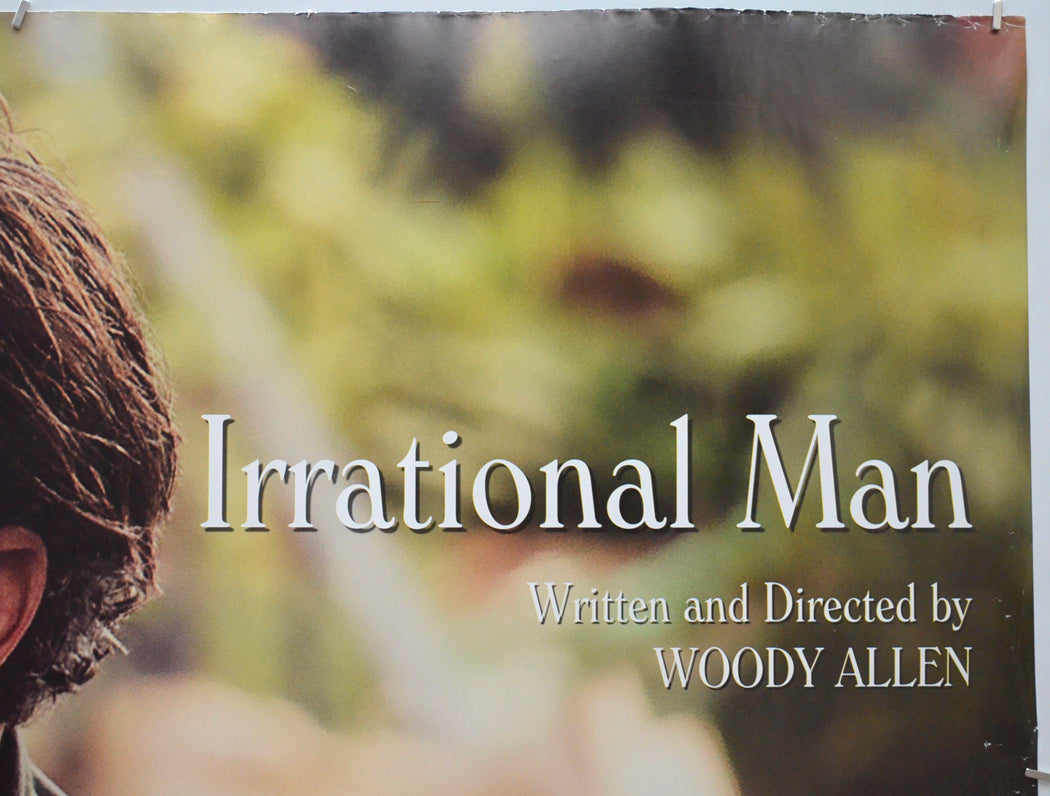 IRRATIONAL MAN (Top Right) Cinema Quad Movie Poster 