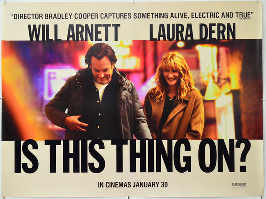 Is This Thing on? - Original Quad Poster - Film Poster - Movie Poster