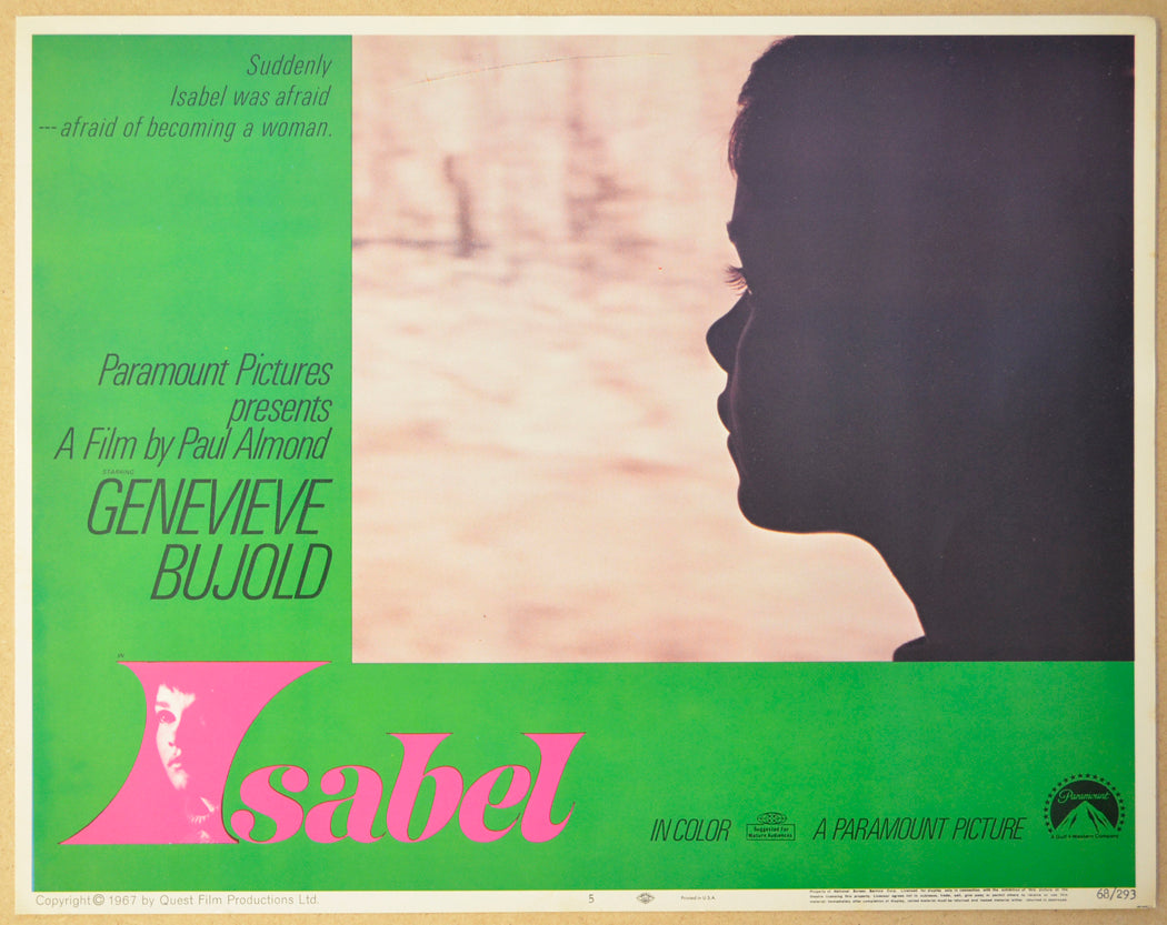 ISABEL (Card 5) Cinema Lobby Card Set 