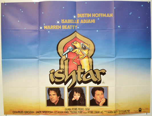 Ishtar  Original Quad Poster - Film Poster - Movie Poster