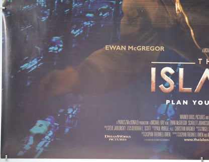 THE ISLAND (Bottom Left) Cinema Quad Movie Poster 