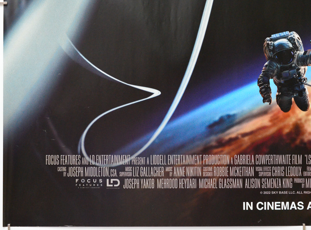 I.S.S. International Space Station (Bottom Left) Cinema Quad Movie Poster 