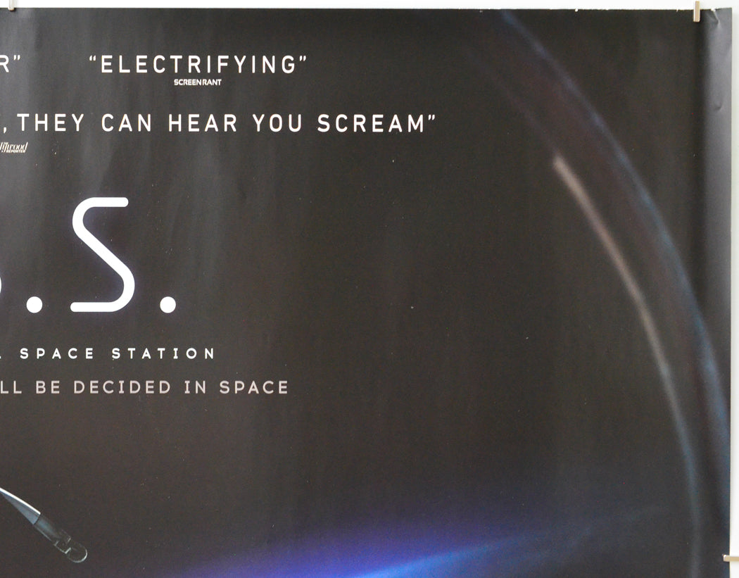 I.S.S. International Space Station (Top Right) Cinema Quad Movie Poster 