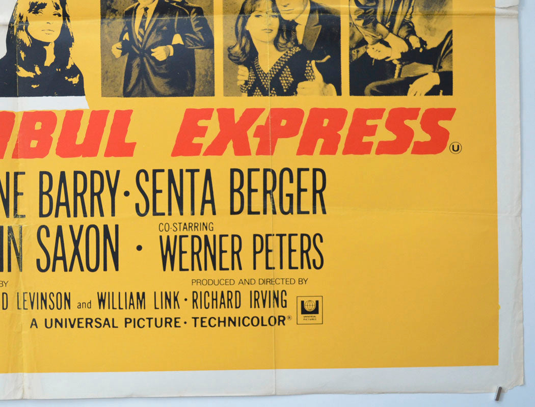 ISTANBUL EXPRESS (Bottom Right) Cinema Quad Movie Poster 