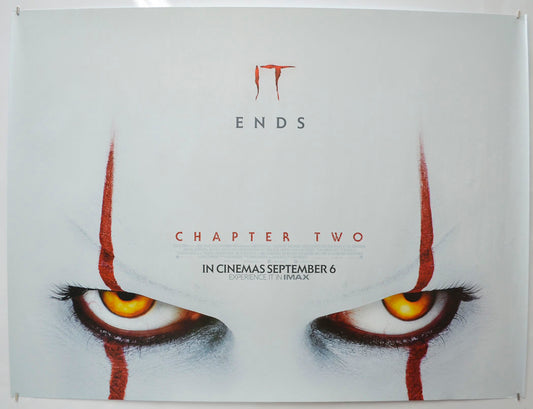 It: Chapter Two Original Quad Poster - Film Poster - Movie Poster