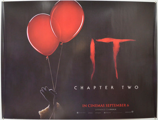 It: Chapter Two (Teaser / Advance Version) Original Quad Poster - Film Poster - Movie Poster