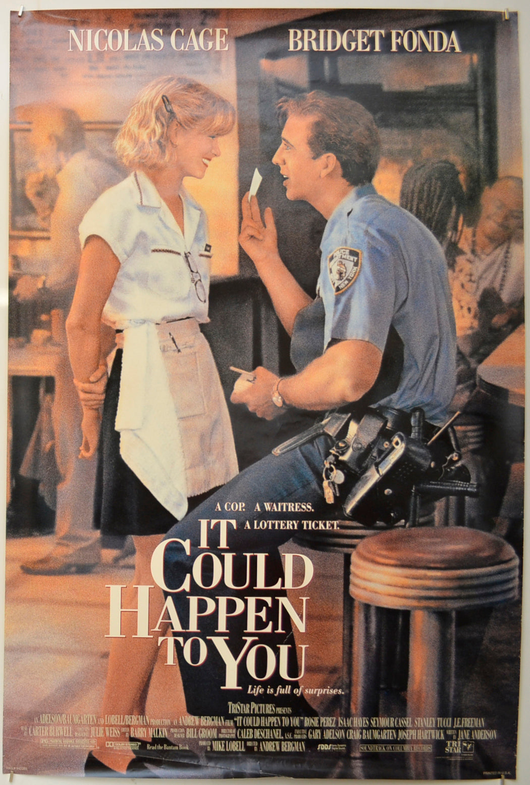 It Could Happen To You Original One Sheet Poster - Film Poster - Movie Poster