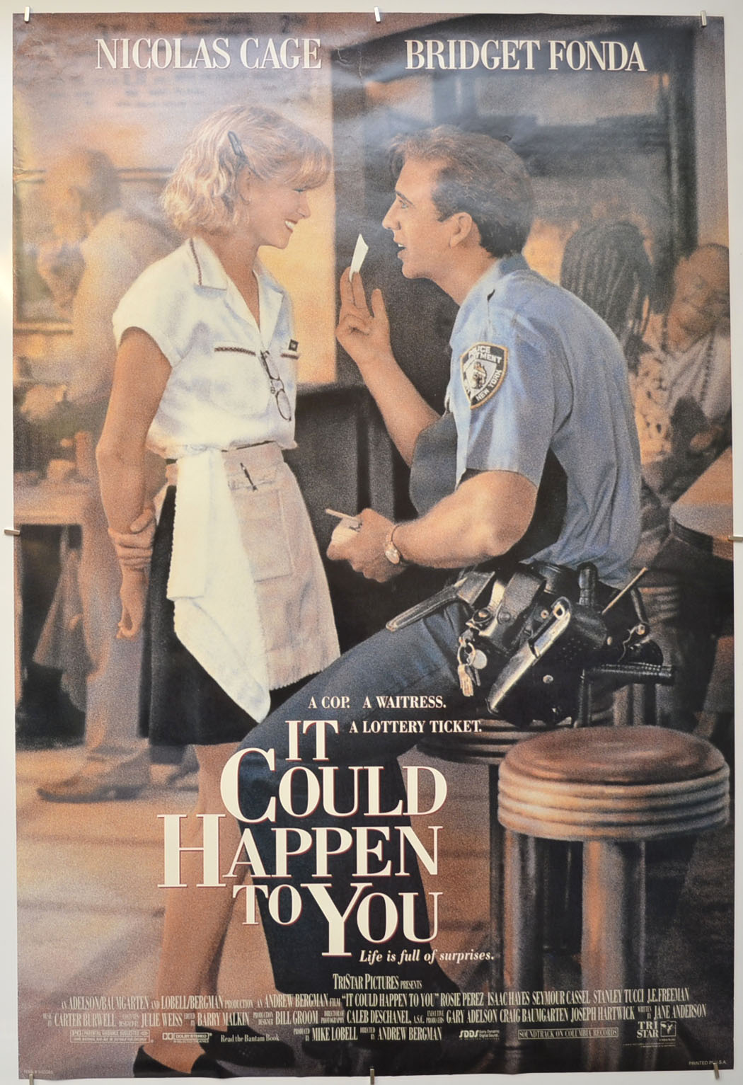 It Could Happen To You Original One Sheet Poster - Film Poster - Movie Poster