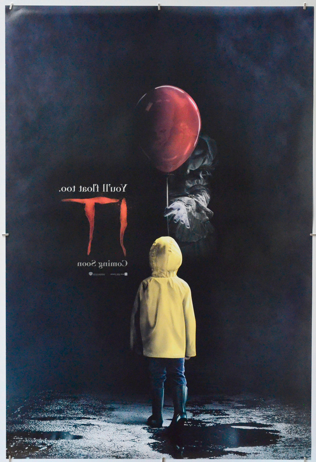 It (Back) Cinema One Sheet Movie Poster 