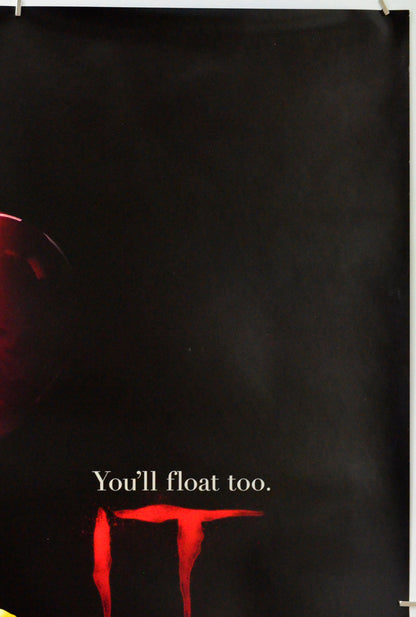 It (Top Right) Cinema One Sheet Movie Poster 