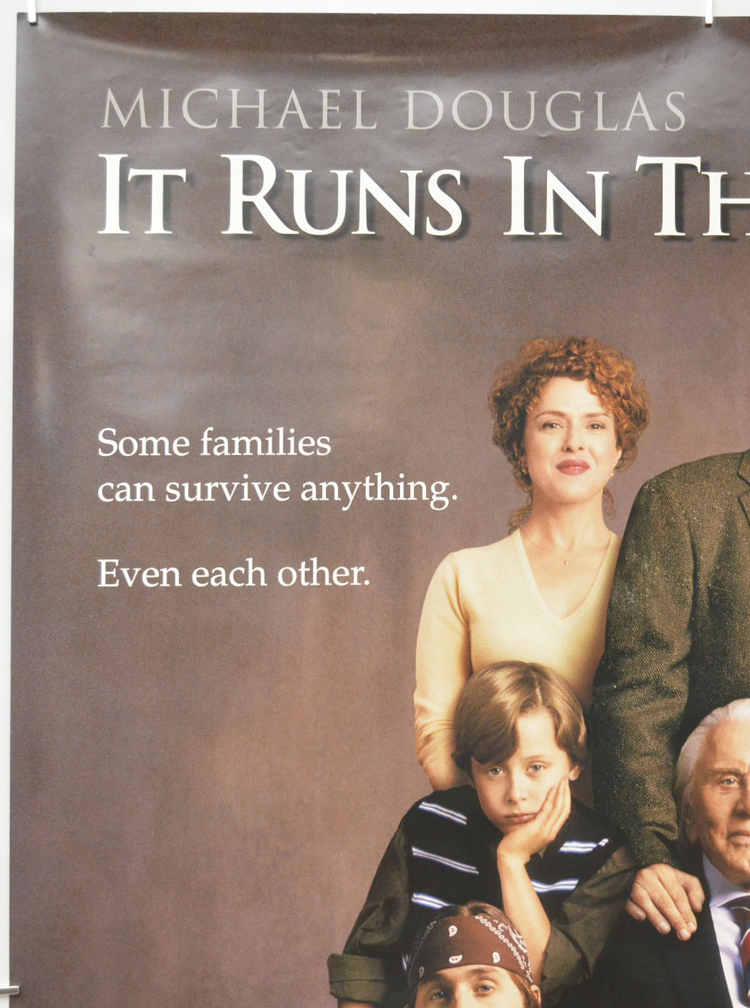 IT RUNS IN THE FAMILY (Top Left) Cinema One Sheet Movie Poster 