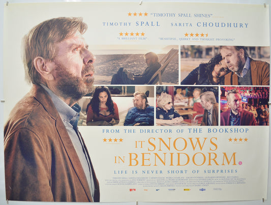 It Snows In Benidorm Original Quad Poster - Film Poster - Movie Poster