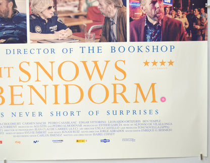 IT SNOWS IN BENIDORM (Bottom Right) Cinema Quad Movie Poster 