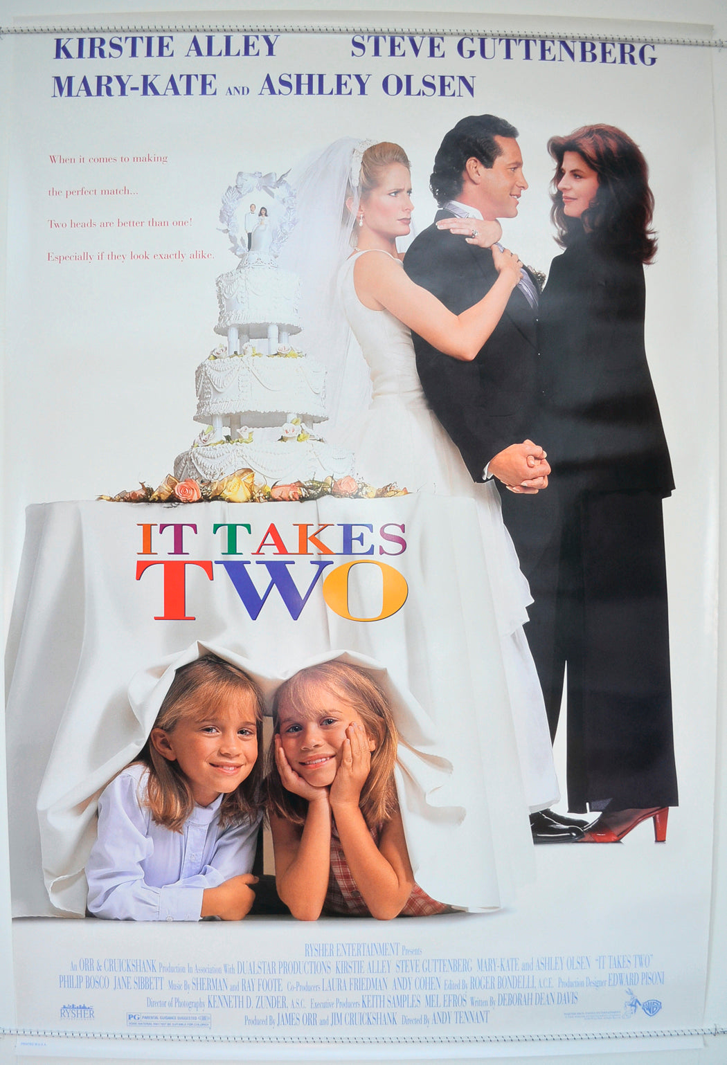 It Takes Two  Original One Sheet Poster - Film Poster - Movie Poster 