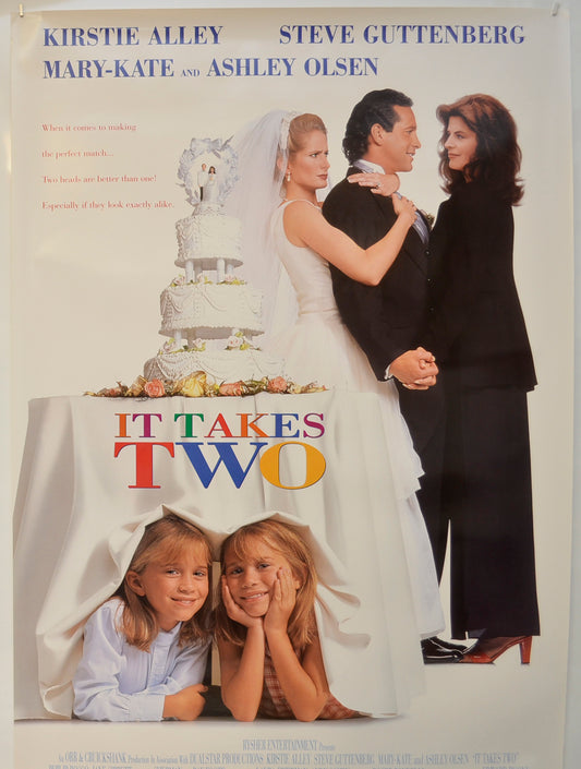 It Takes Two  Original One Sheet Poster - Film Poster - Movie Poster