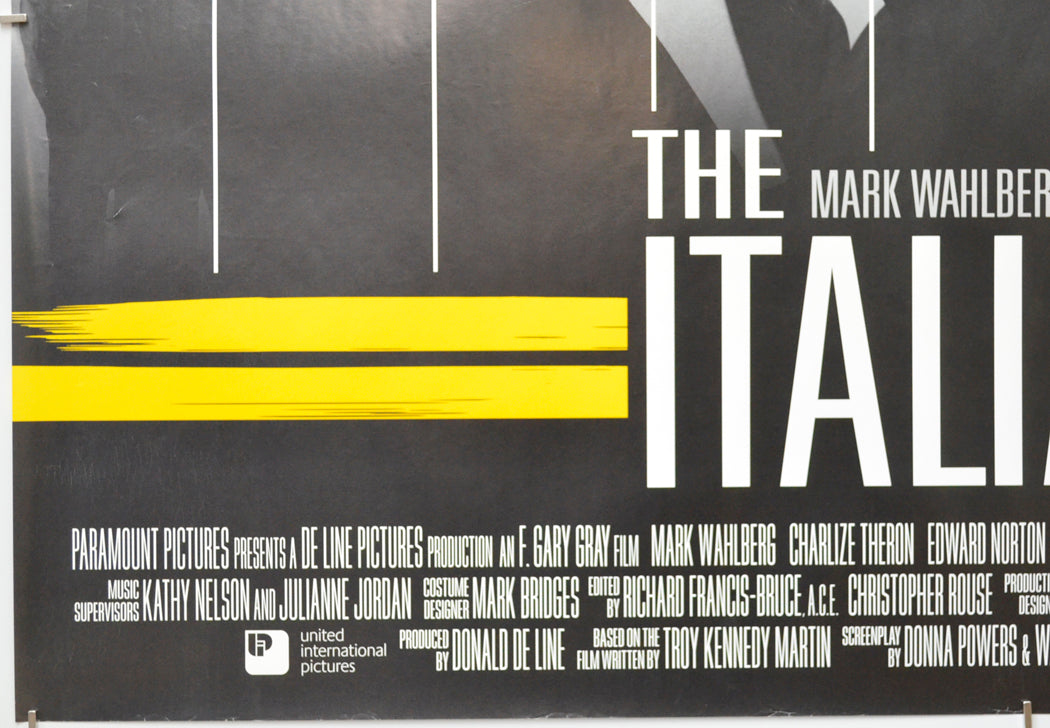 THE ITALIAN JOB (Bottom Left) Cinema Quad Movie Poster 