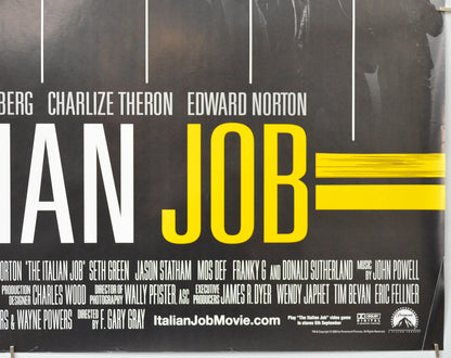 THE ITALIAN JOB (Bottom Right) Cinema Quad Movie Poster 