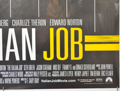 THE ITALIAN JOB (Bottom Right) Cinema Quad Movie Poster 