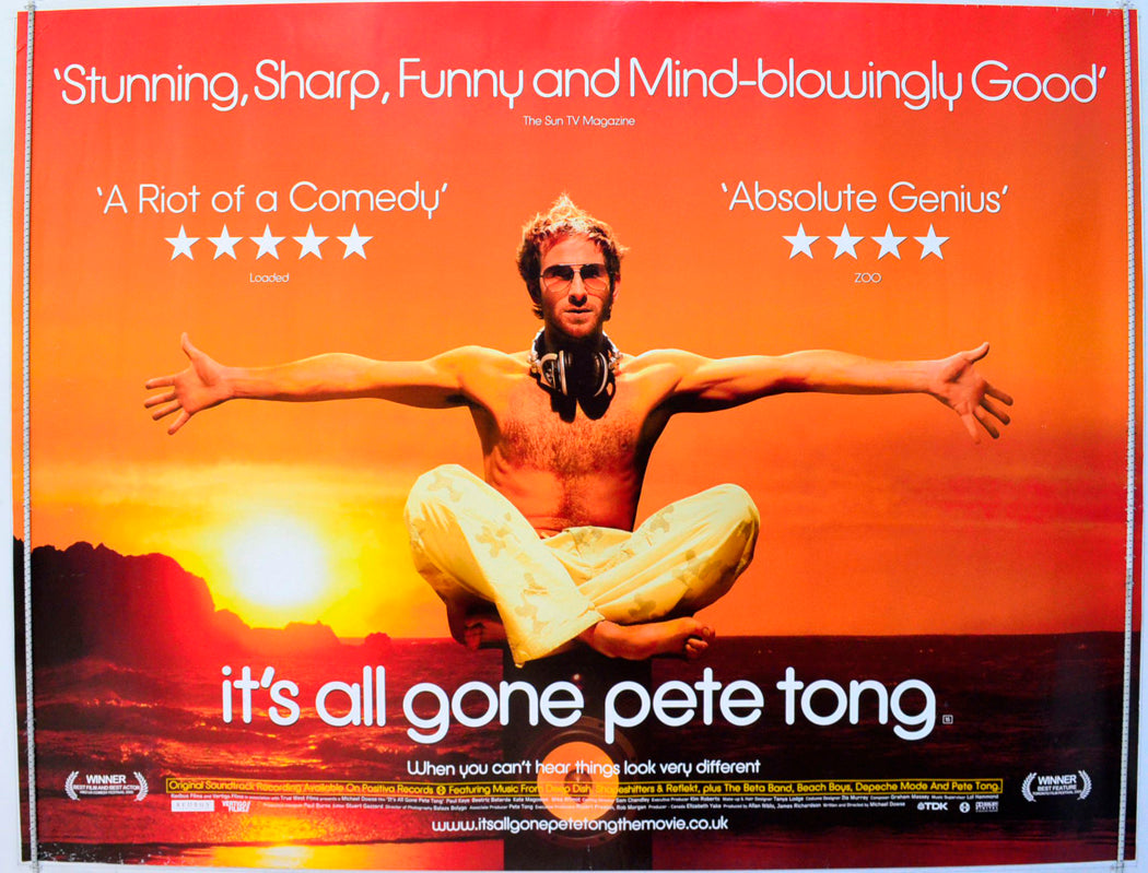 It's All Gone Pete Tong Original British Quad Poster - Film Poster - Movie Poster 