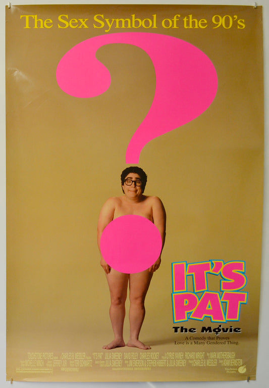 It's Pat : The Movie  Original One Sheet Poster - Film Poster - Movie Poster