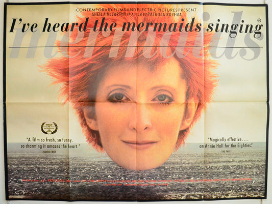 I've Heard The Mermaids Singing Original British Quad Poster - Film Poster - Movie Poster 