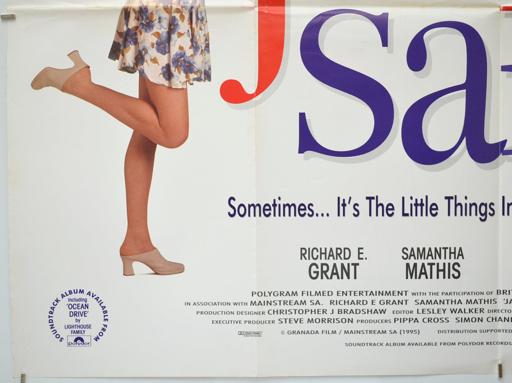 JACK AND SARAH (Bottom Left) Cinema Quad Movie Poster 