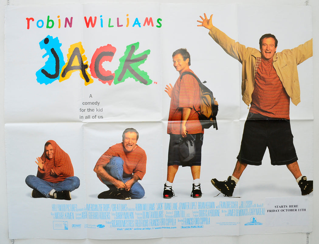 Jack Original Quad Poster - Film Poster - Movie Poster  