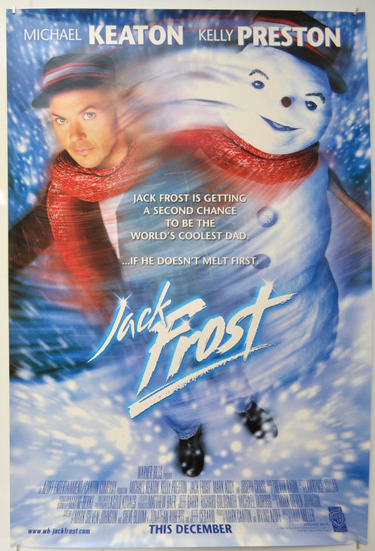 Jack Frost Original One Sheet Poster - Film Poster - Movie Poster