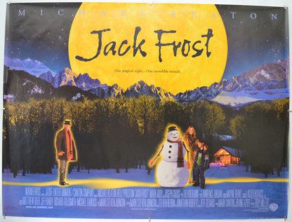 Jack Frost Original Quad Poster - Film Poster - Movie Poster