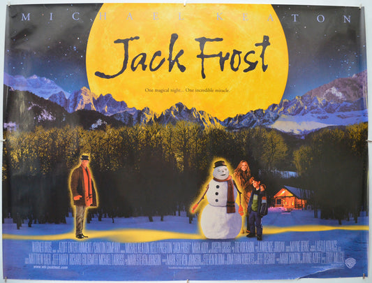 Jack Frost Original Quad Poster - Film Poster - Movie Poster