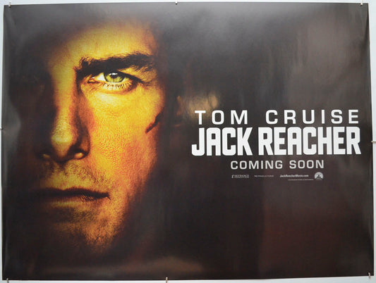 Jack Reacher (Teaser / Advance Version)  Original Quad Poster - Film Poster - Movie Poster