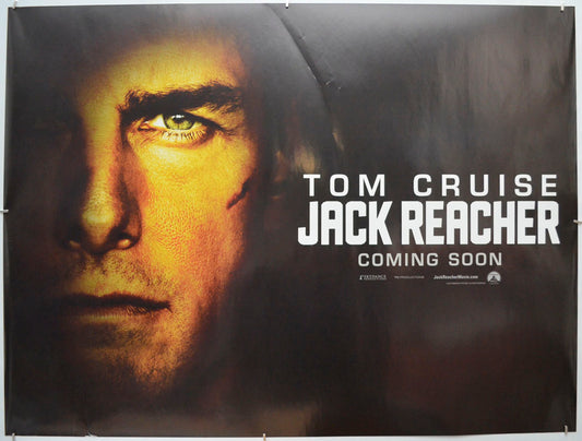 Jack Reacher (Teaser / Advance Version)  Original Quad Poster - Film Poster - Movie Poster