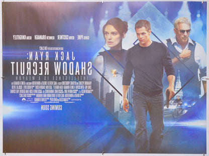 Jack Ryan : Shadow Recruit (Back) Cinema Quad Movie Poster 