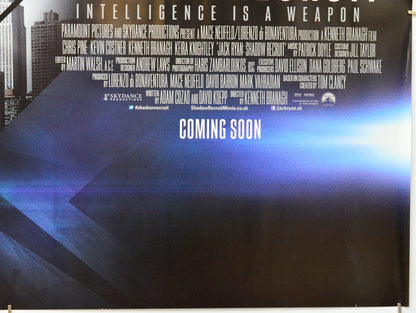 Jack Ryan : Shadow Recruit (Bottom Right) Cinema Quad Movie Poster 